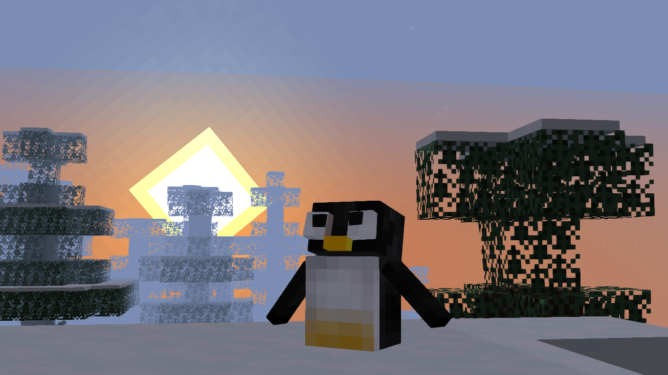 Thumbnail High-quality images of the penguin from within the game, with light hair for aesthetic purposes.