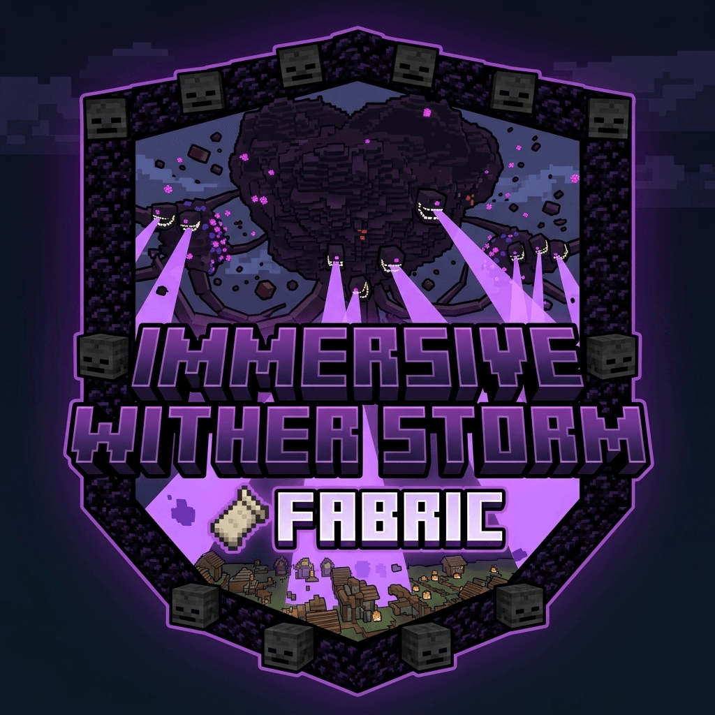 First modpack of the wither storm on fabric, optimized and quite complete.