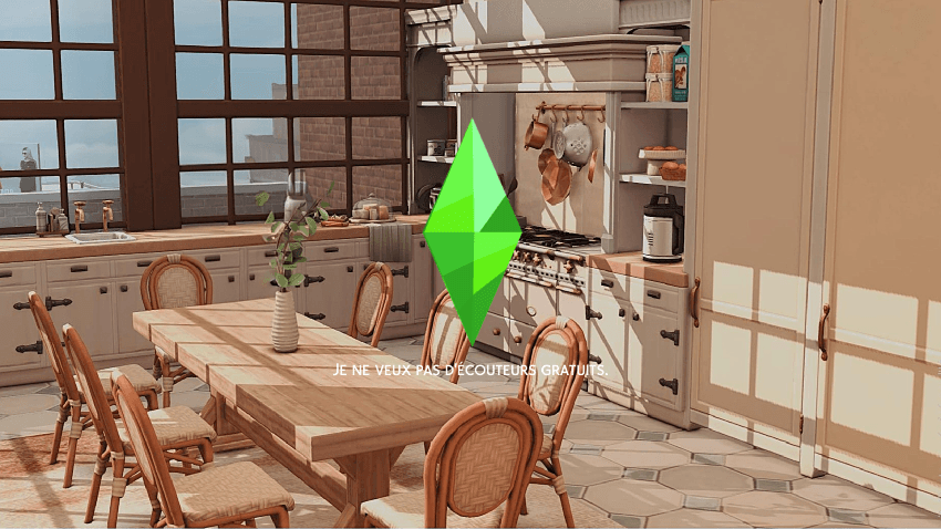 🤍 Loading screen kitchen - override aestetic Sims 4 🤍
