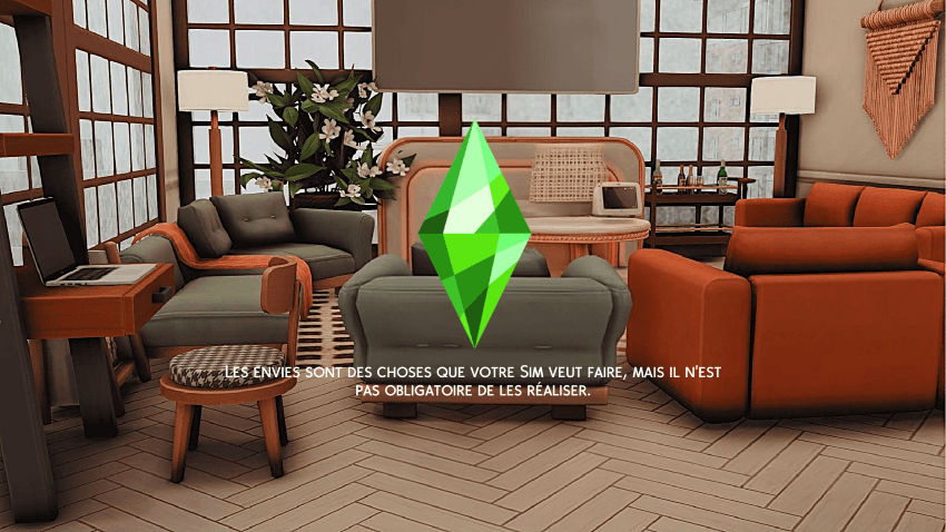 🤍 Loading screen living room - override aestetic Sims 4 🤍