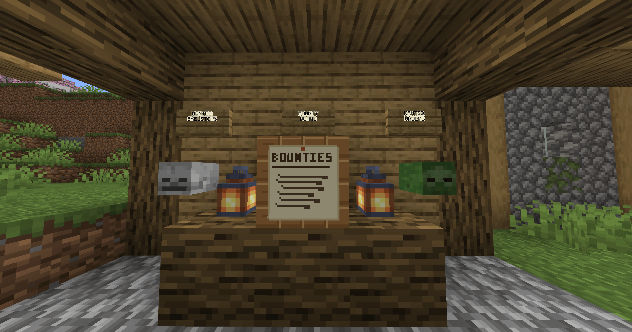 Thumbnail What the plains bounty board looks like up close