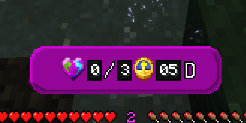 The main ui in game used to show the Vitality Systems current statistics