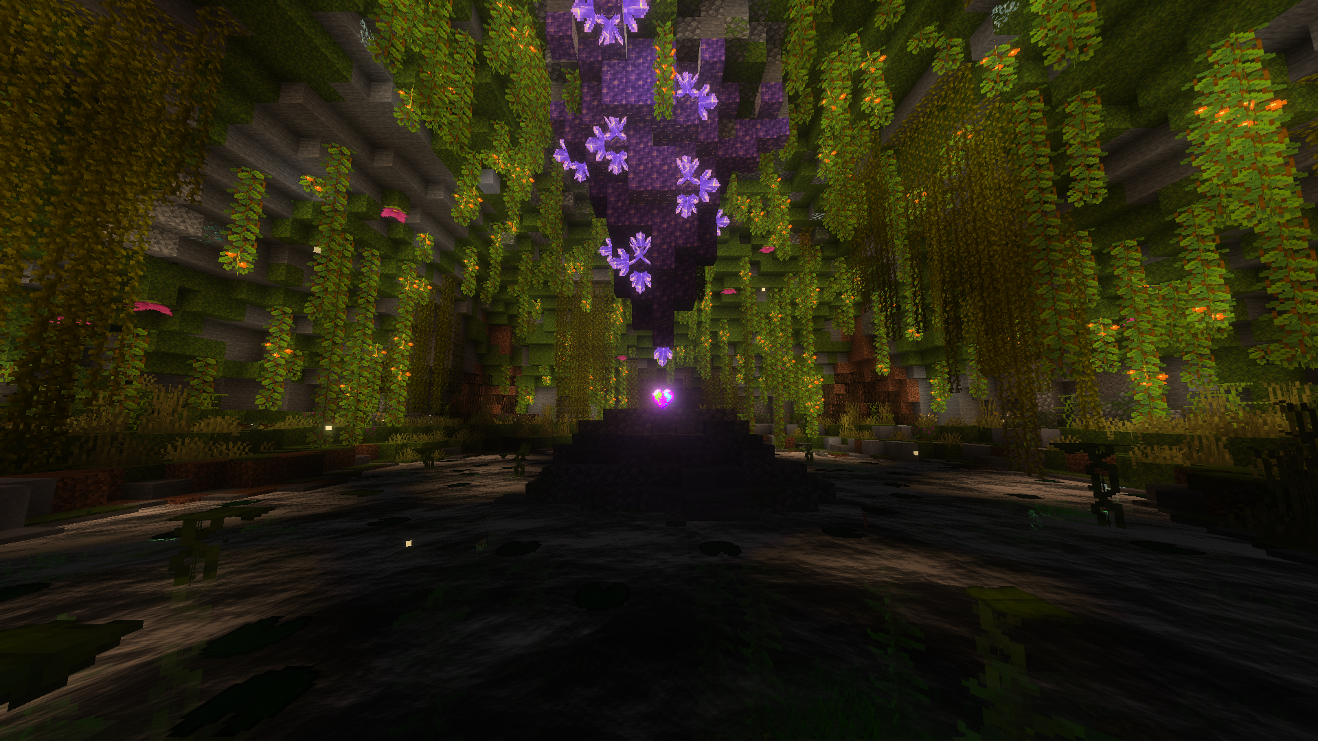 Roots of Life is a custom structure thats where all life gathered together