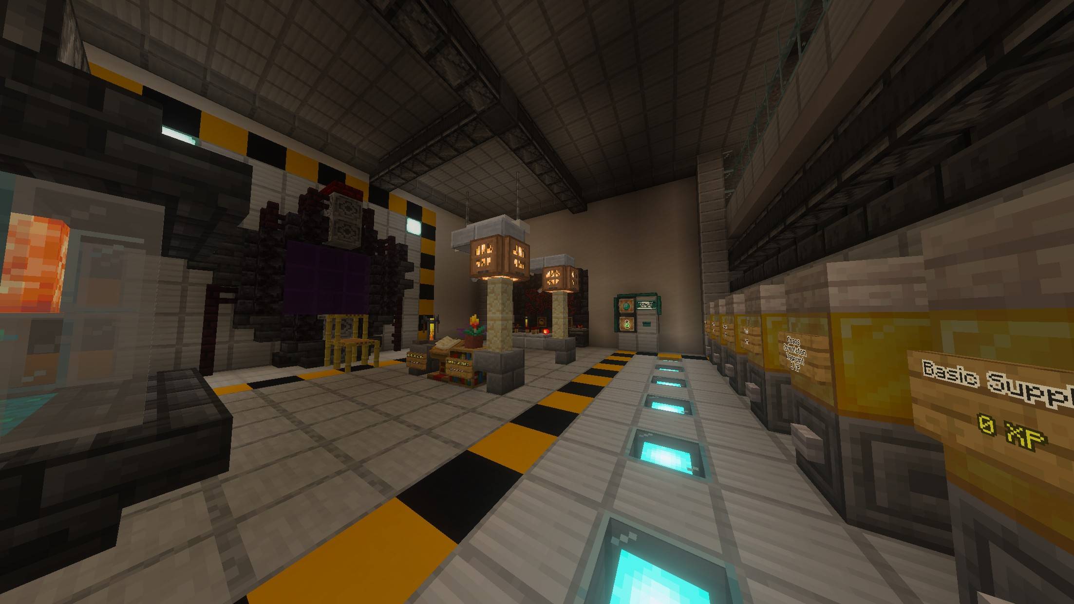 Science lab for Stoppers to stock up on supplies before entering the portal into the Chaos