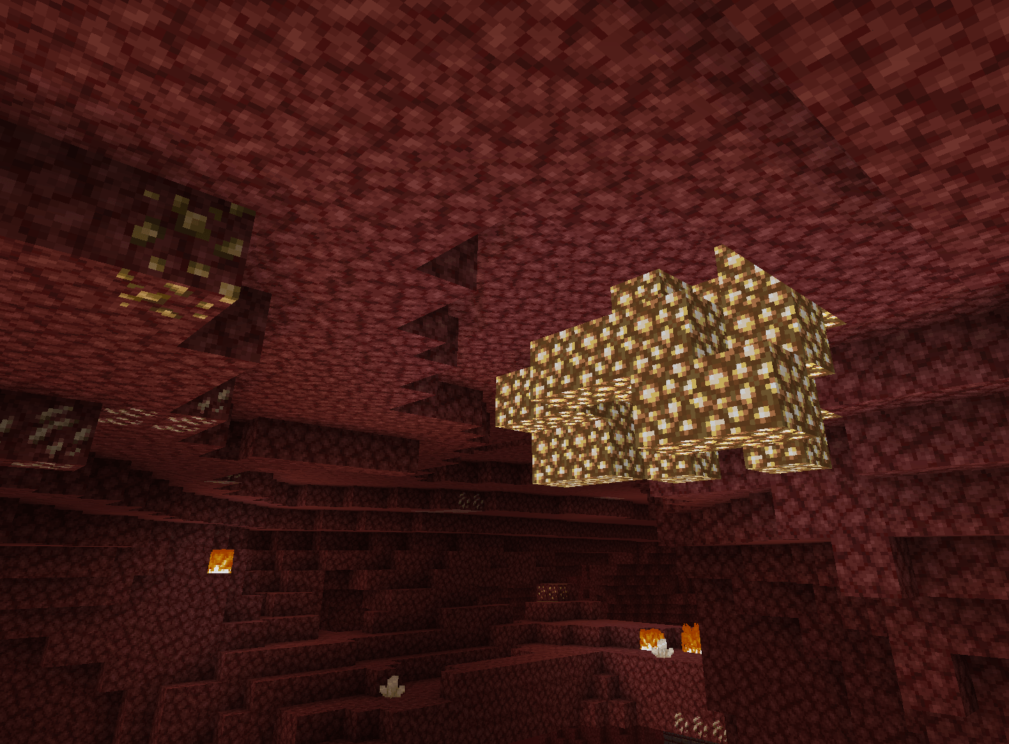 On the nether roof