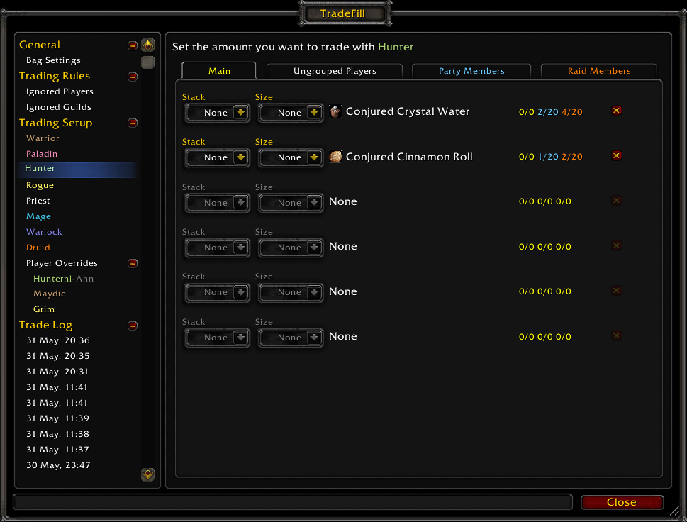 TradeFill interface screenshot 4