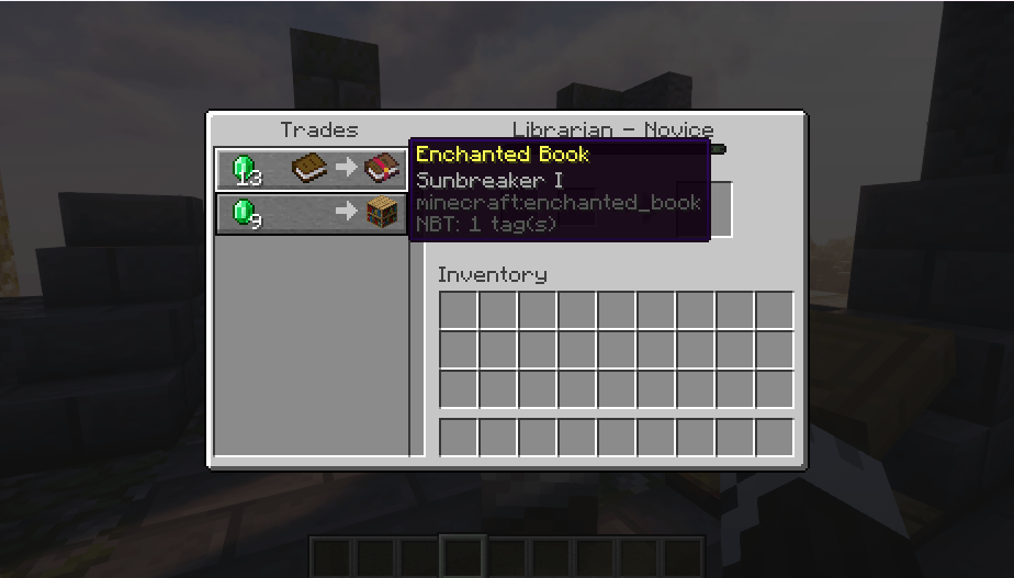 Thumbnail Villager trades