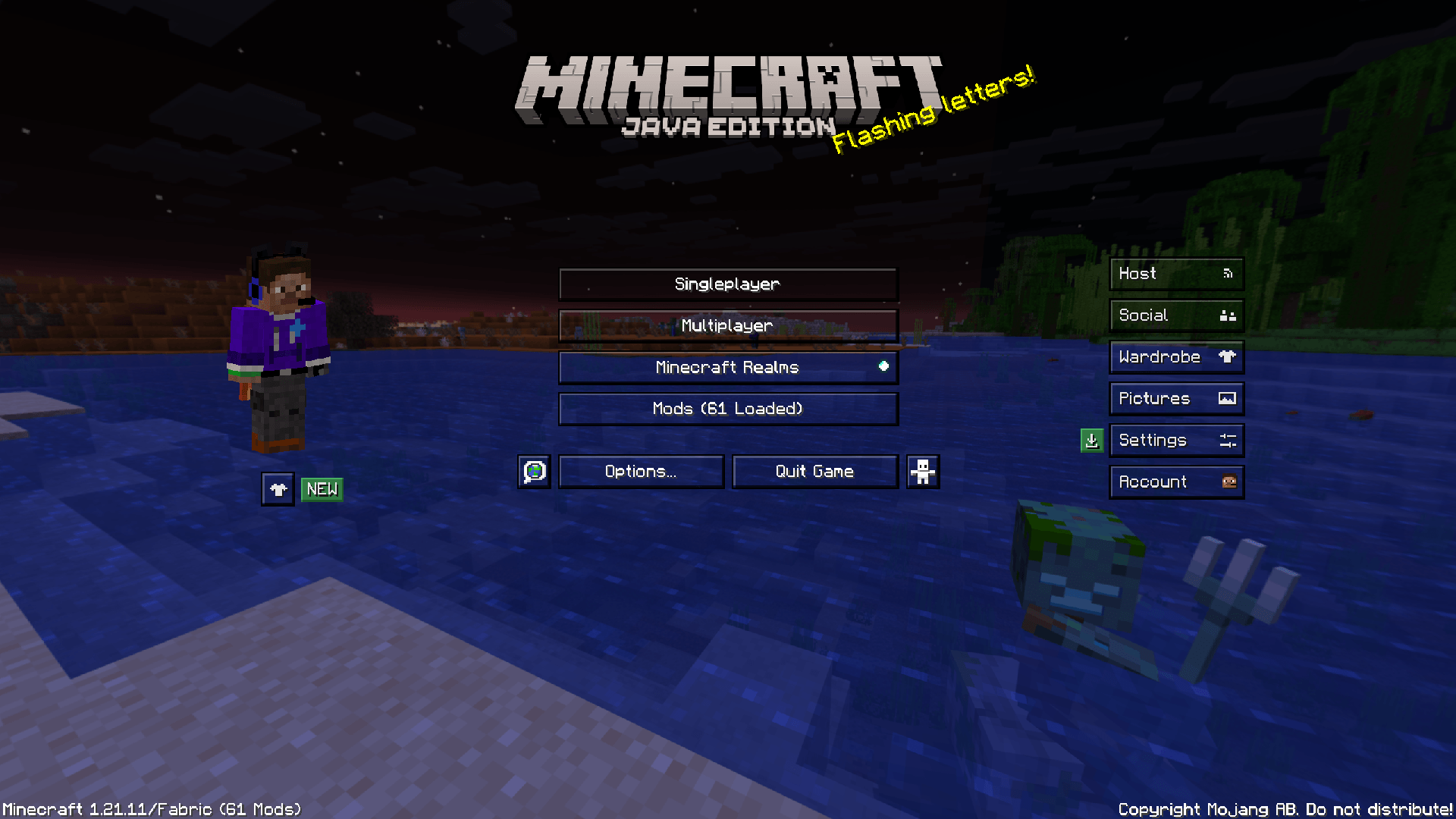 title screen