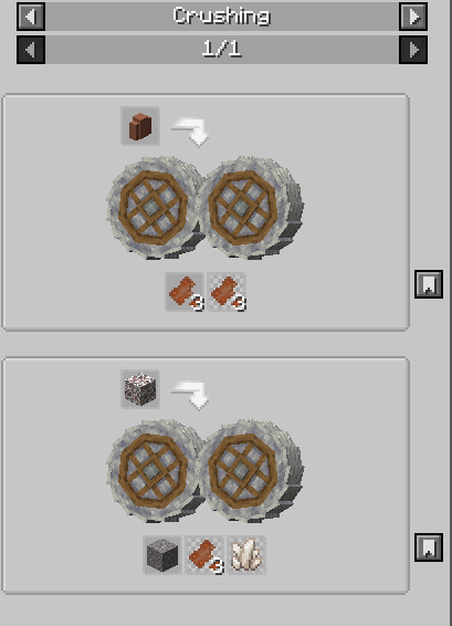 Thumbnail compat recipes for ad astra distant horizons with rusty graveled diorite and a recycling recipe for rusty metals