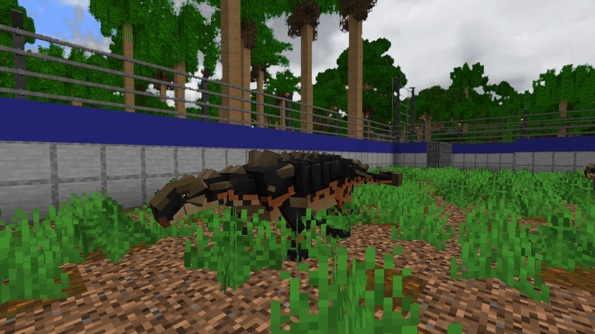 The Euoplocephalus got an extra cosmetic, the savannah cosmetic genes was inspired by an description of the novel of this beauty