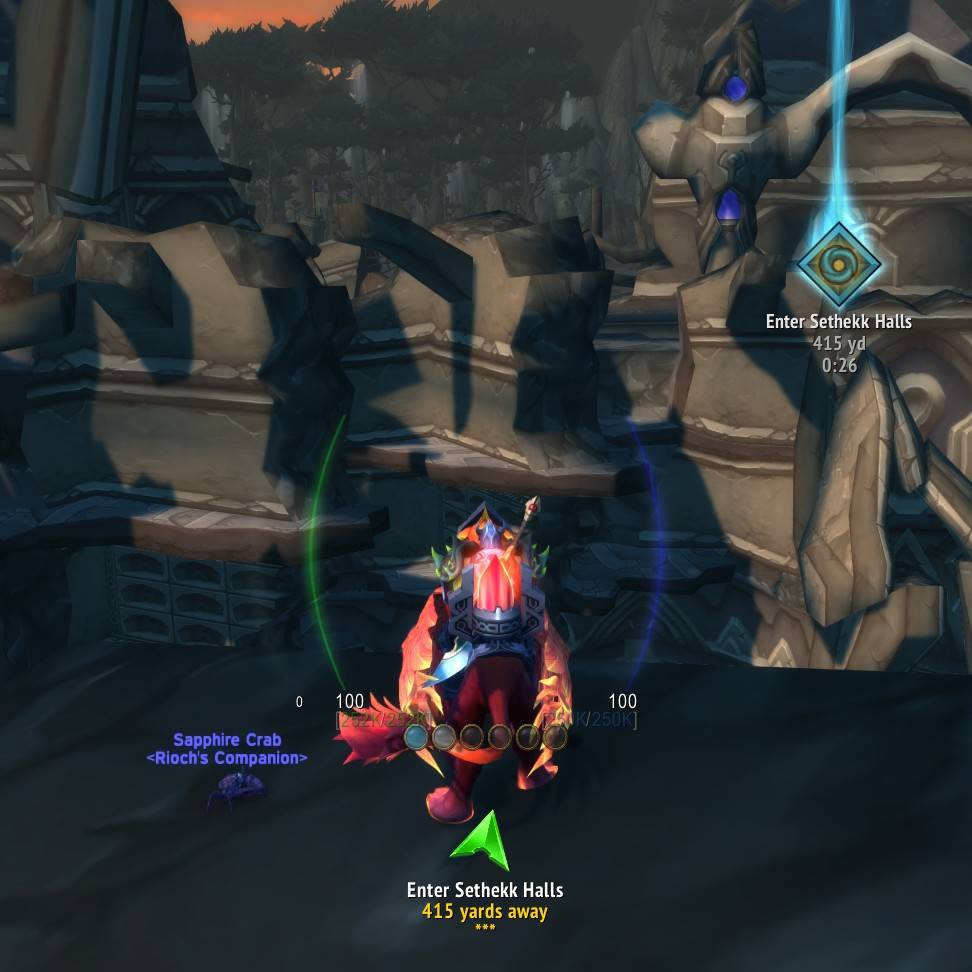 Thumbnail 3D Waypoint Overlay showing some in game usage