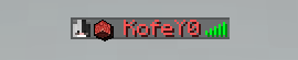 Default icon for The Nether, you can change it in the mod files.