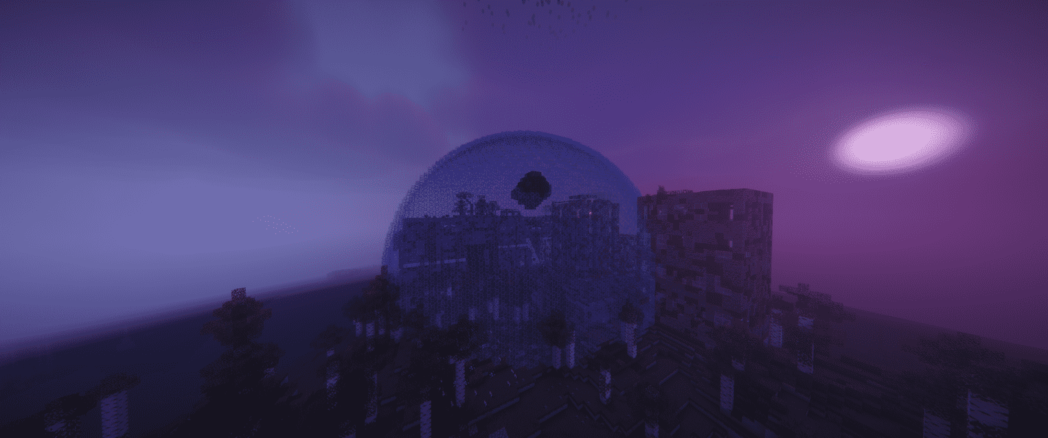 Thumbnail Why worry about what's outside when you can stay safe inside a Force Field dome?? Just don't forget to add fuel.