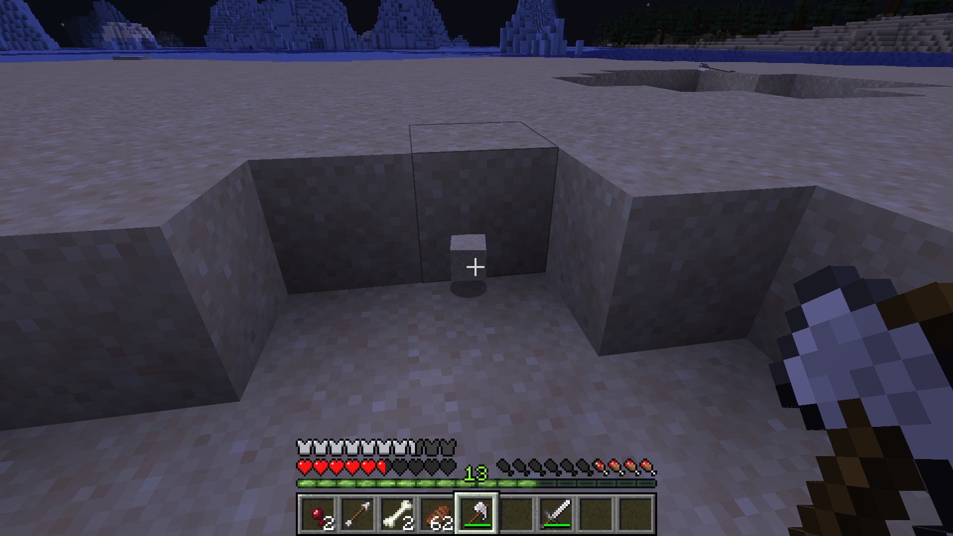 Thumbnail shovel,