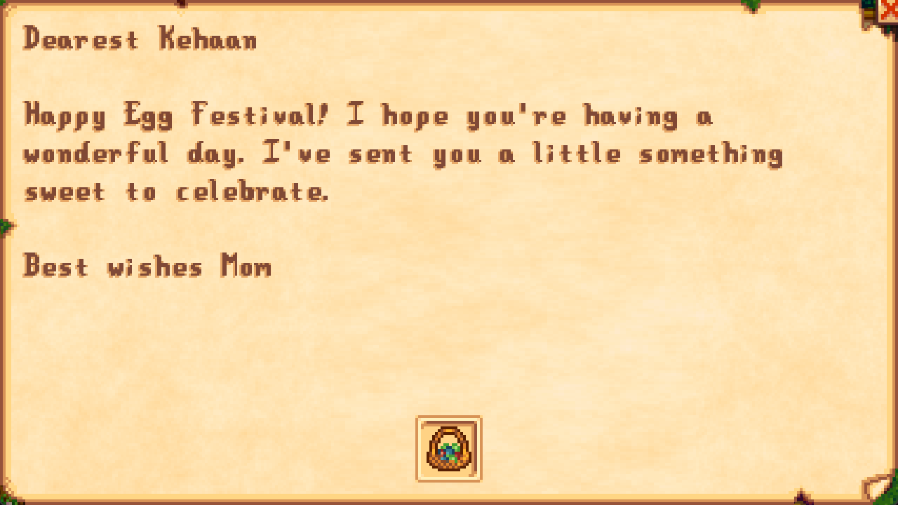 [CP] Happy Egg Festival Letter