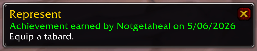 Clickable achievement link tooltip