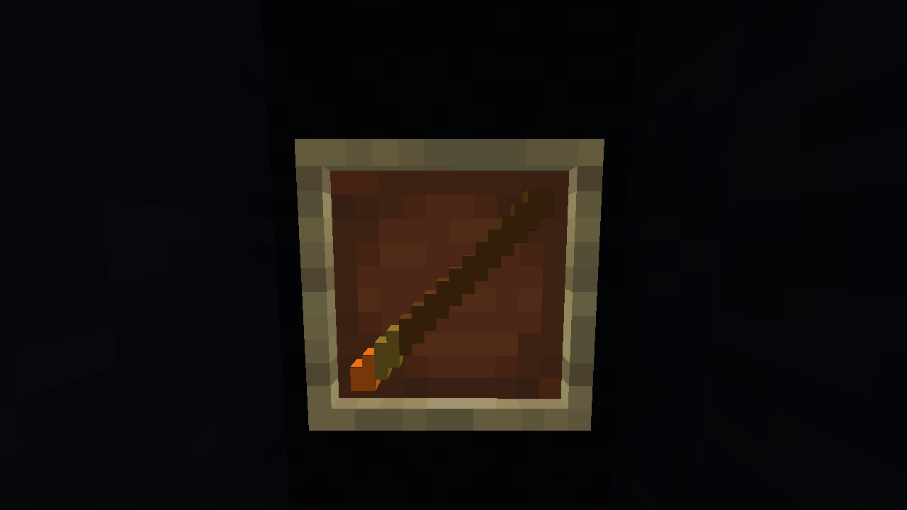 A lit cigar