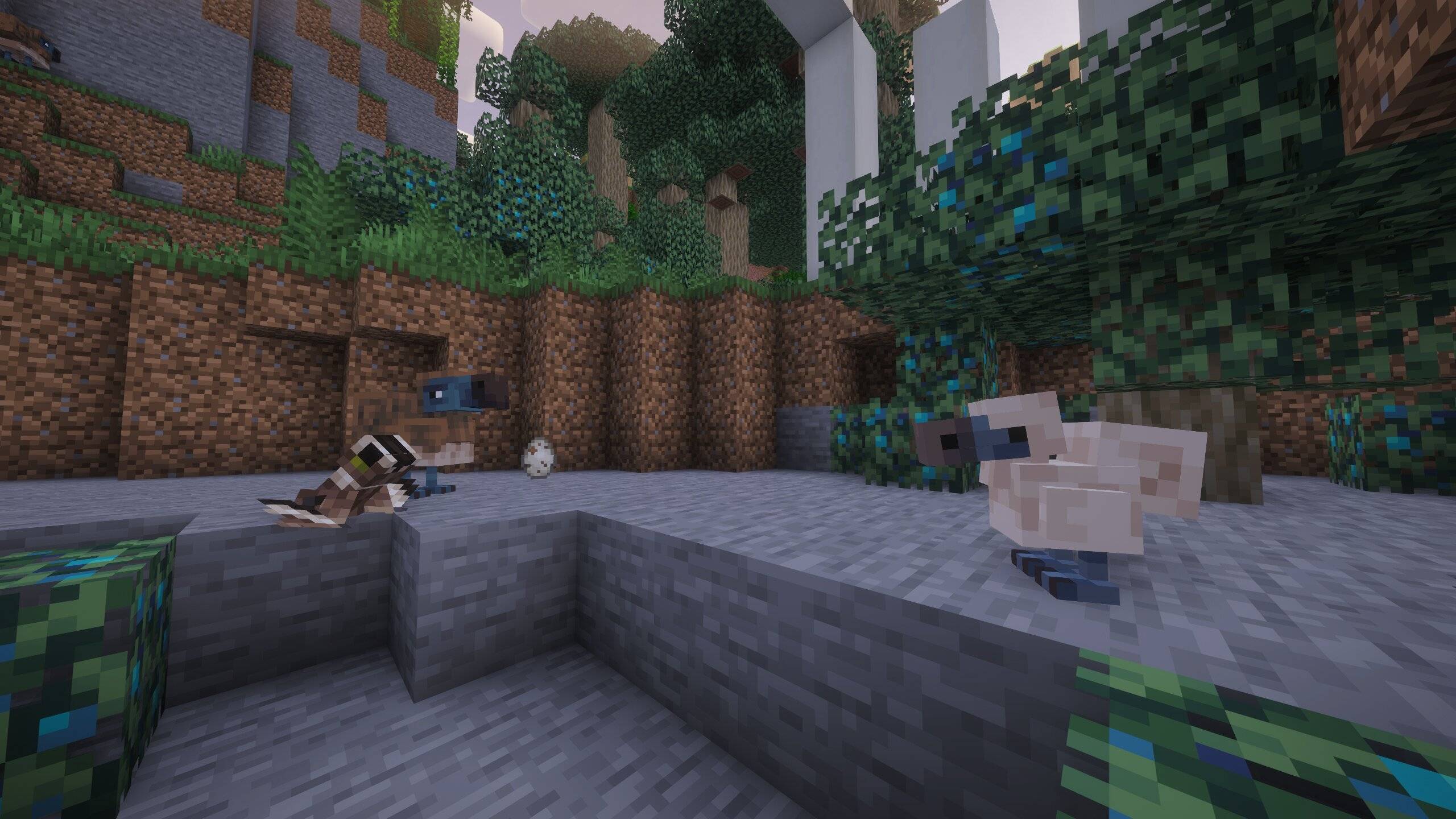 The Dodo and Baby Dodo in the Juniper Forest