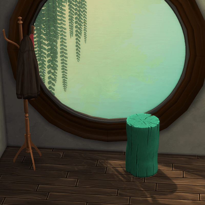 Thumbnail Rustic_as_it_gets_STOOL_GREEN.png