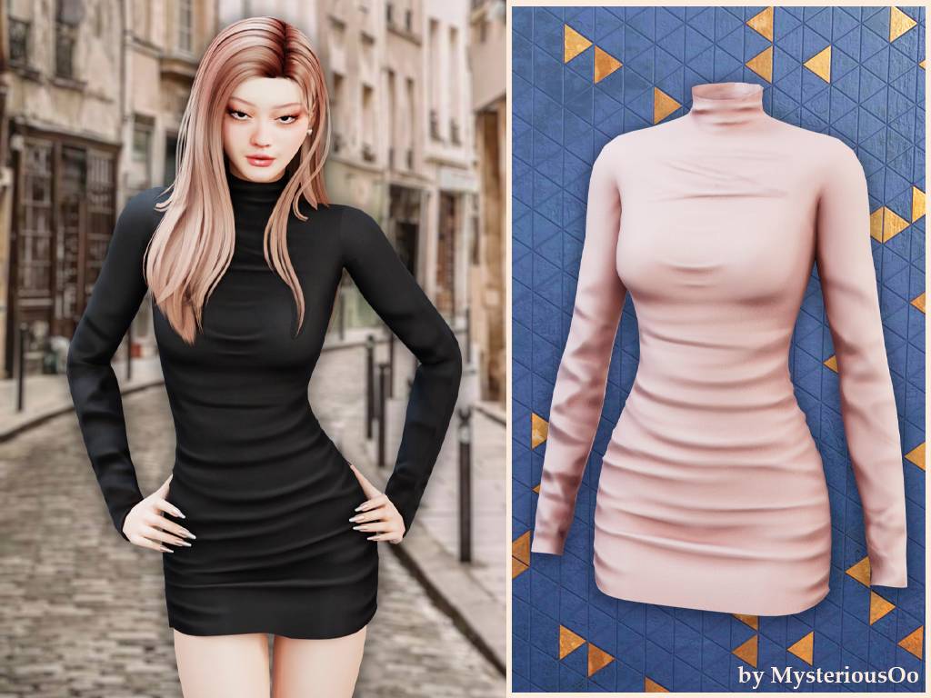 MysteriousOoRuchedTurtleneckBodyconDress2003.jpg