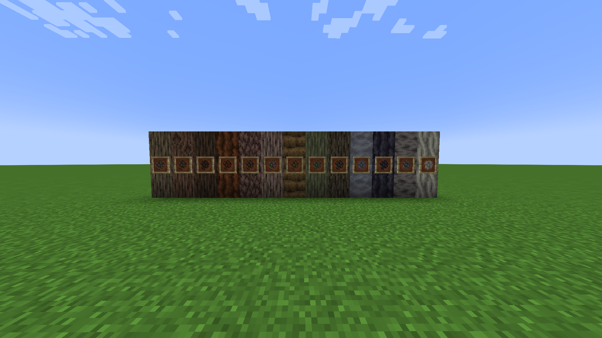 Bark For All Biomes O' Plenty Wood Types