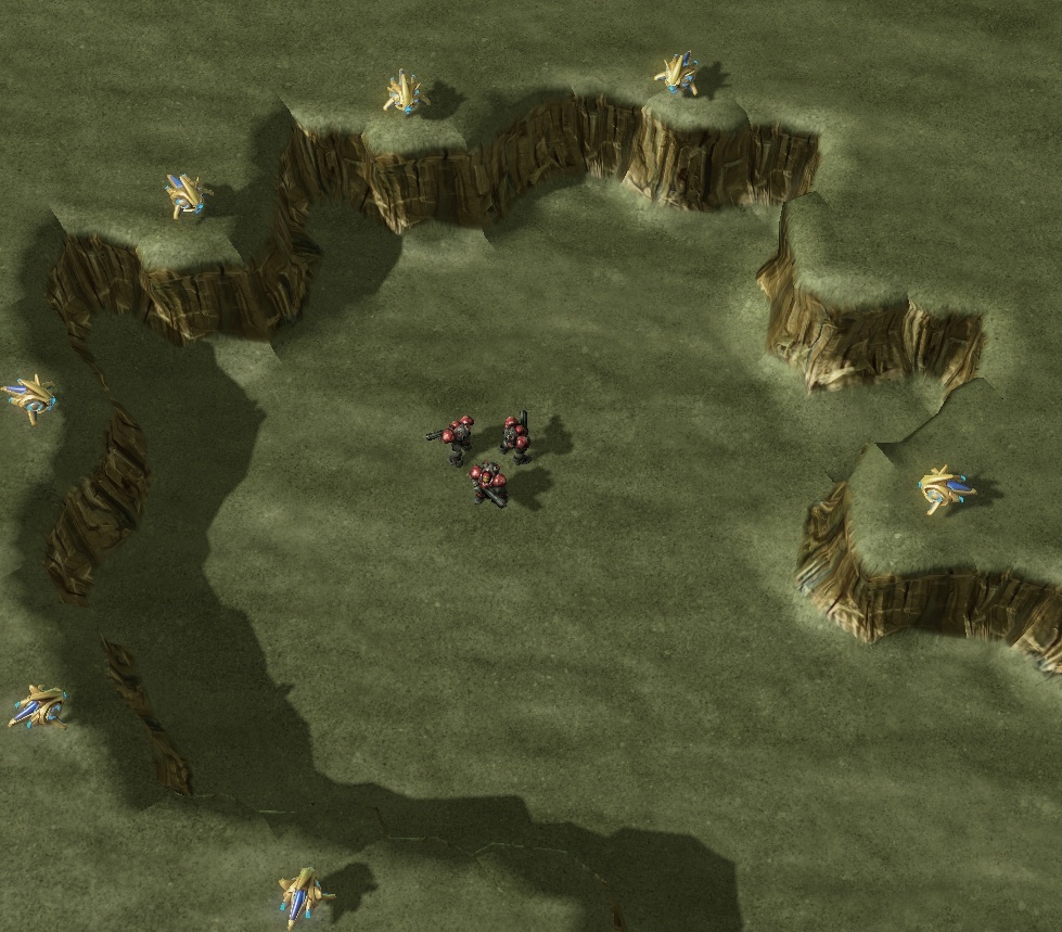 starcraft 2 editor cliffs