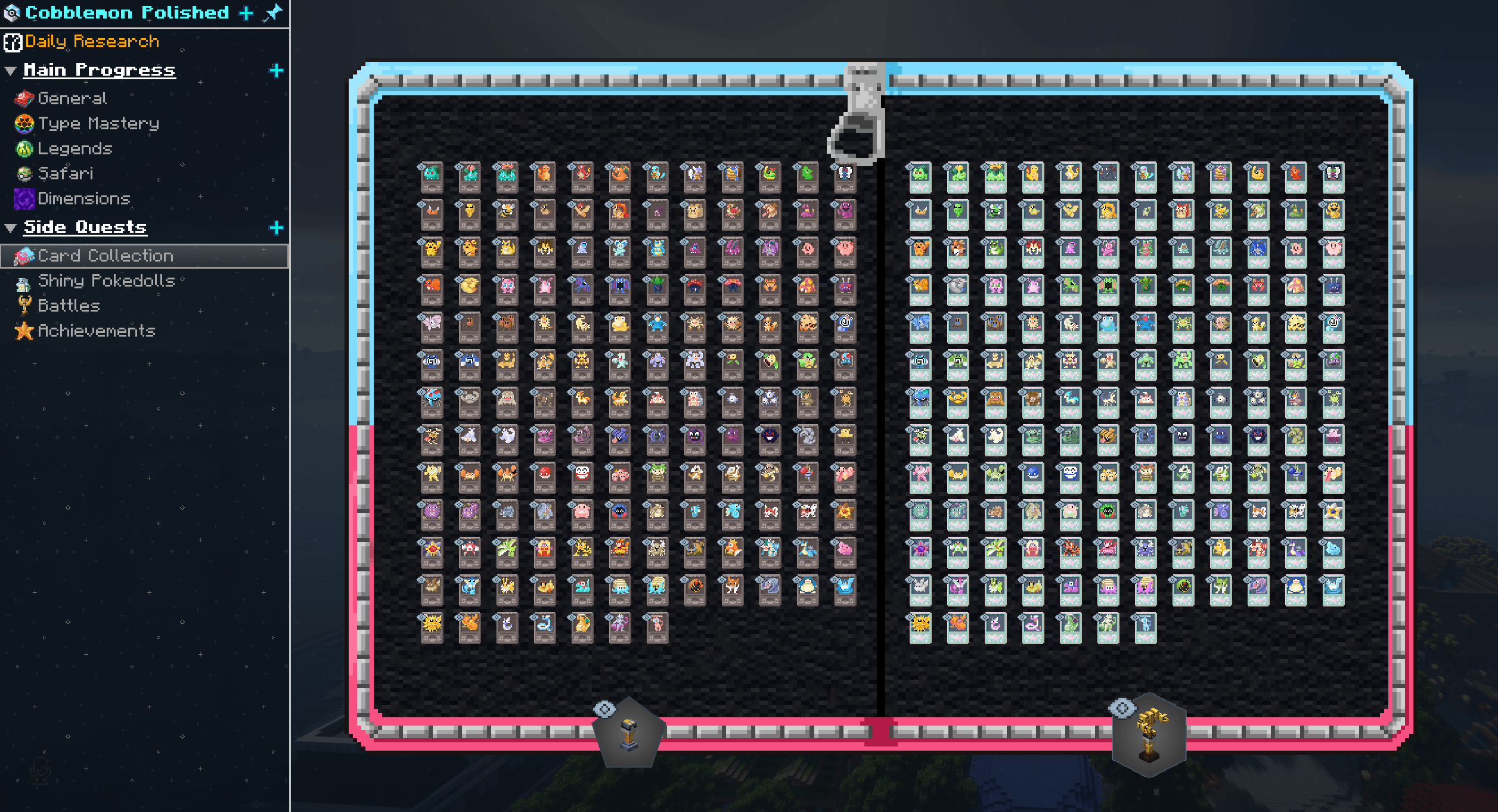 FTB Quests for the Academy cards