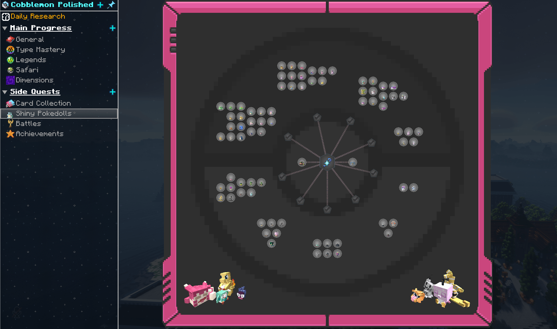 FTB Quests for the Shiny PokeDolls Completion