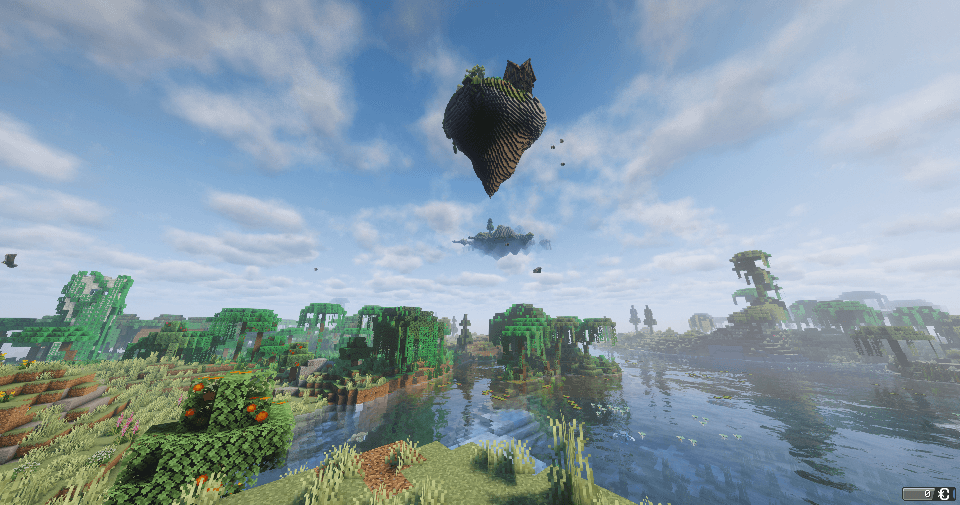 Floaty sky nests?