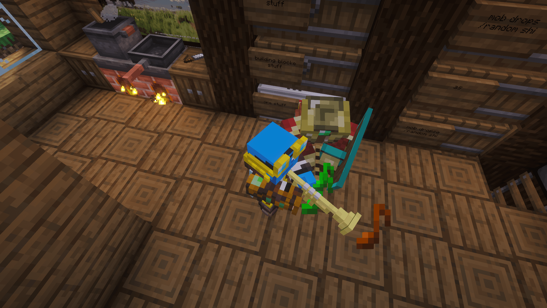 Thumbnail 2 Players Playing In The Hall Of The Mountain King On The SMP (taken with complementary reimagined)