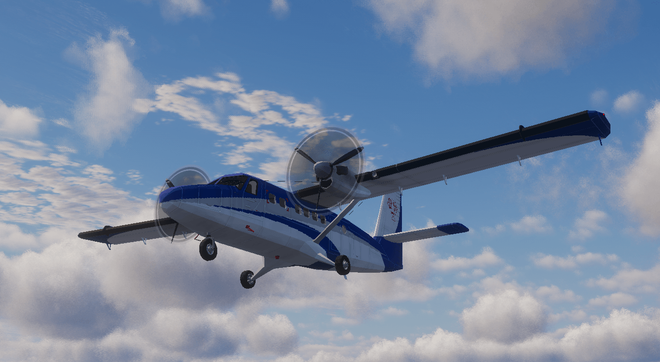 STOL twin turbo prop