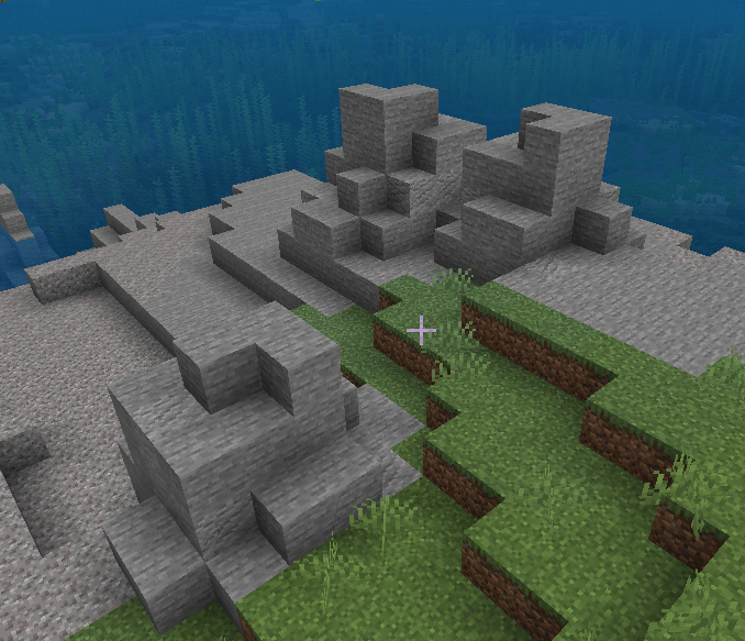 Small Andesite Cluster