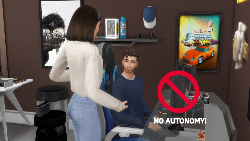 Disables autonomy
