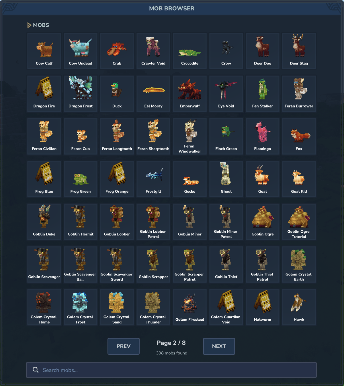 Mob Browser