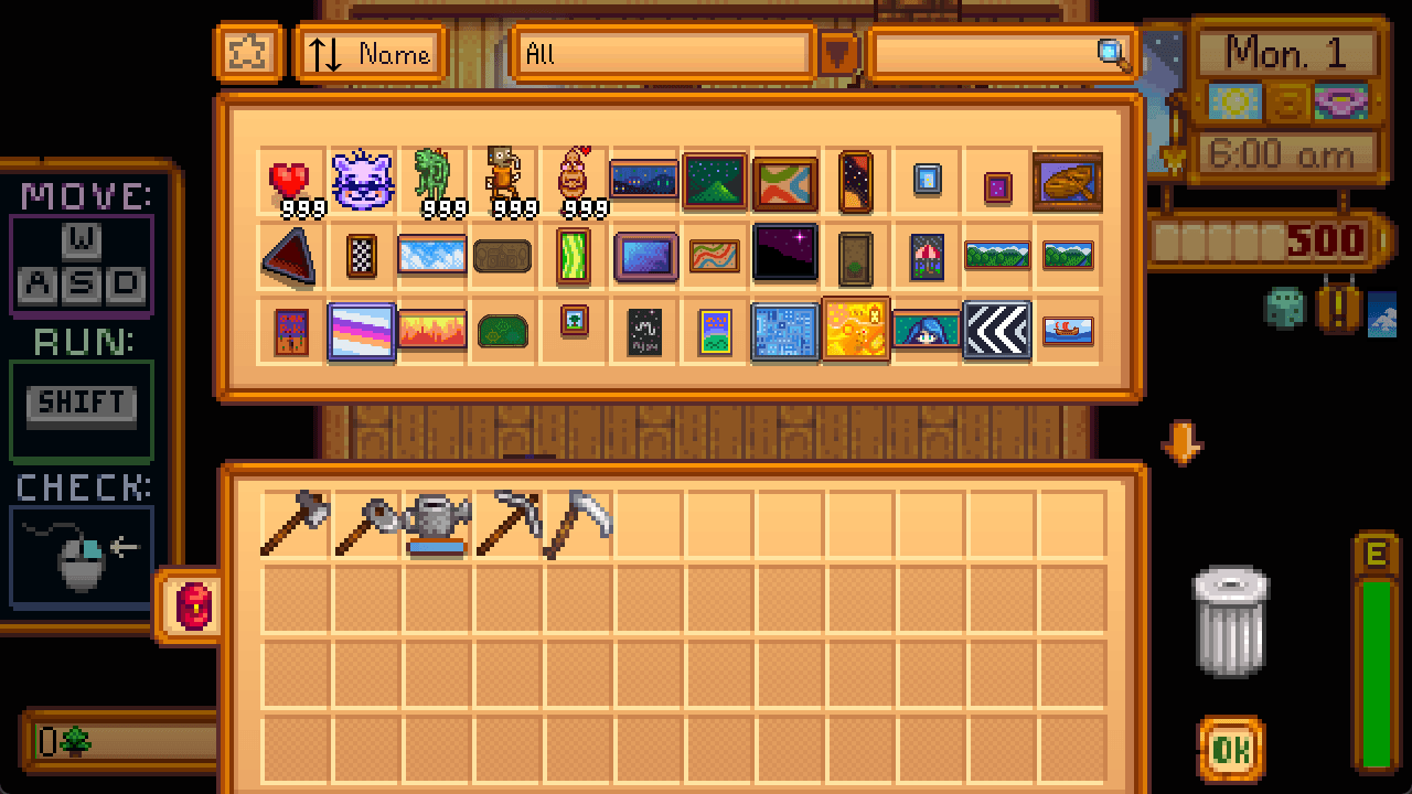 Press I, to use Item Spawner