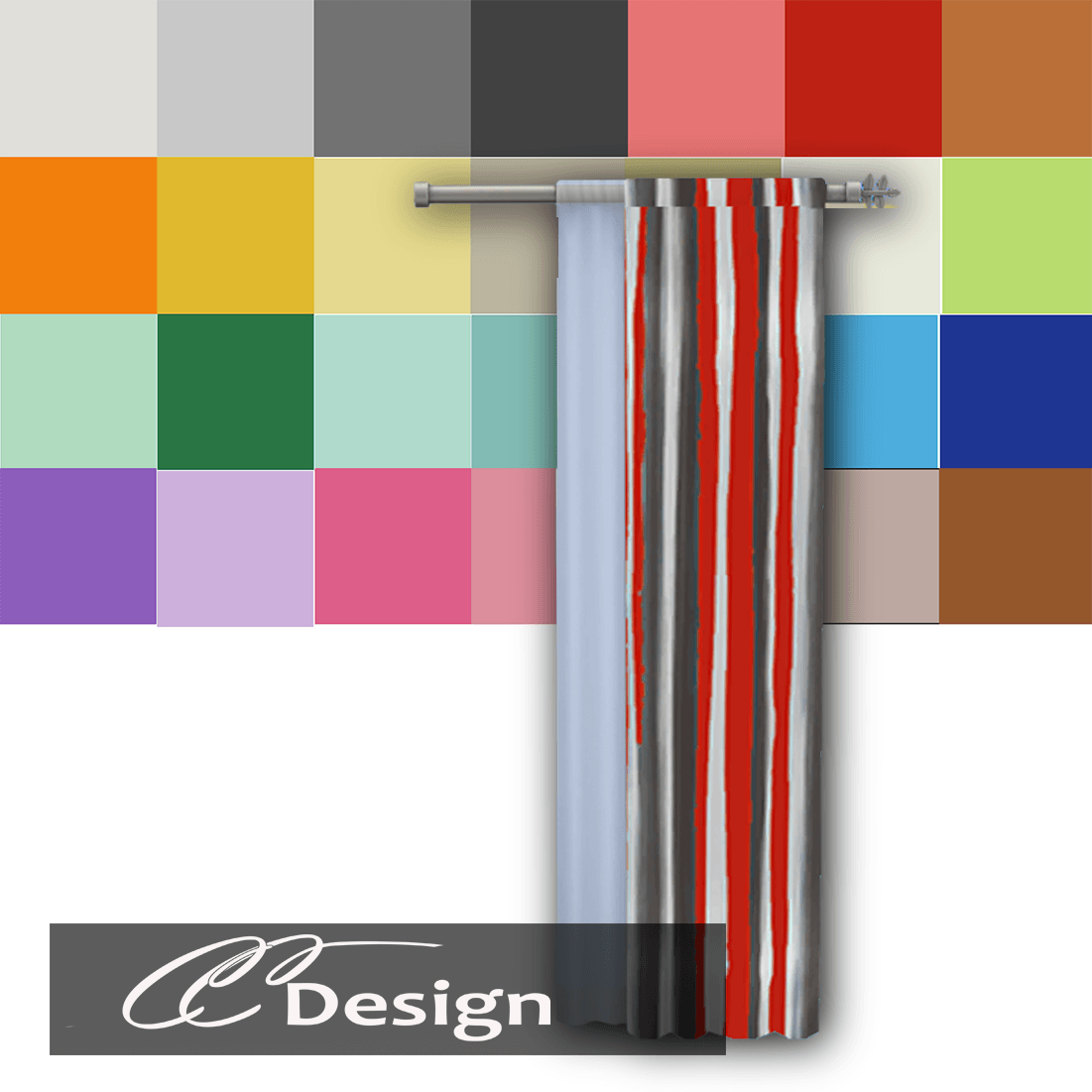 - 25 Colors - Base Game Compatible - match the bedding perfectly