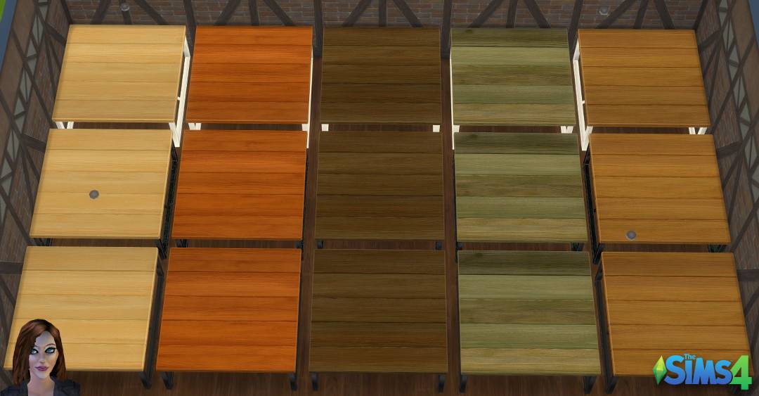 Thumbnail Ironwood Table - Black Frame, old frame and white frame swatches