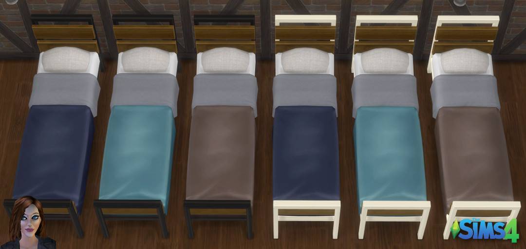 Thumbnail Ironwood Bed - Walnut wood swatches