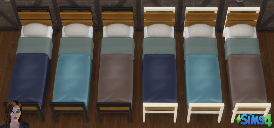 Thumbnail Ironwood Bed - Oak wood swatches
