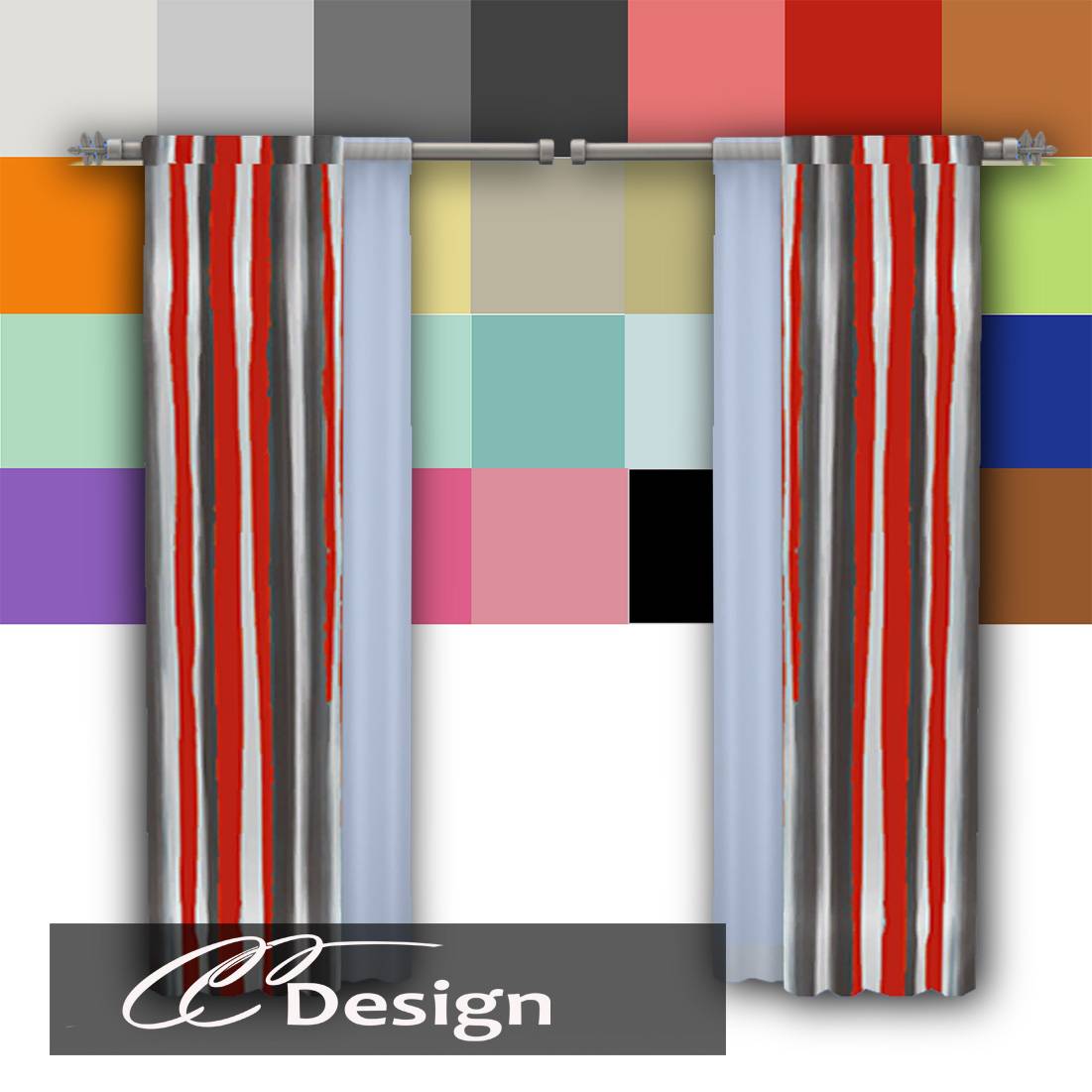 - 25 Colors - Base Game Compatible - match the bedding perfectly