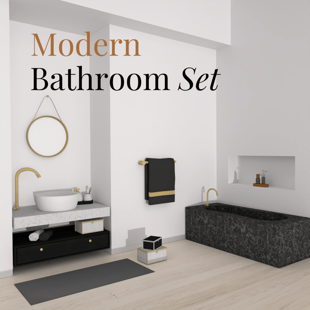 Kaziecc ~ Modern Bathroom set