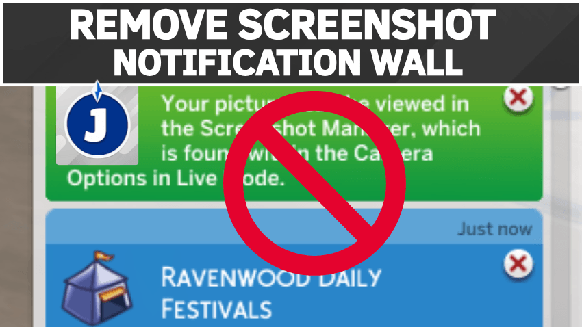 Remove wall notification