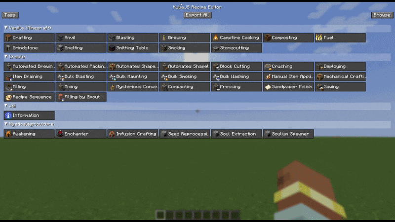 Modded smelting