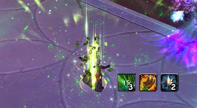 Thumbnail Lifebloom right at your cursor.