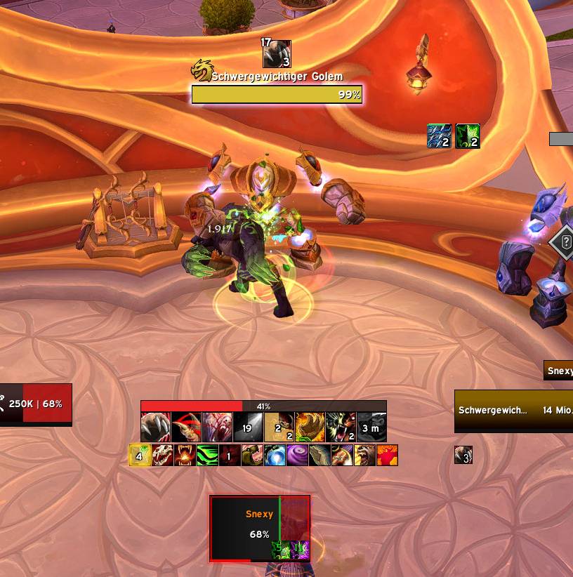 Thumbnail Ironfur & DoC (as regrowth proc) right at your cursor.