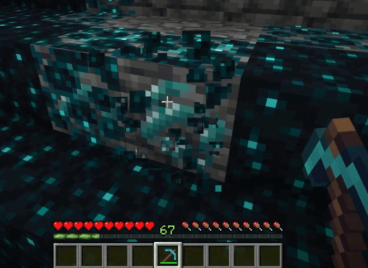 Sculk ash ore