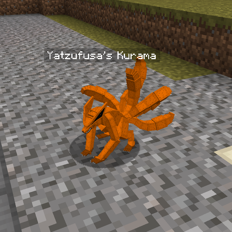 Even all 9 Tailed Beasts from the Naruto Destination mod are available as pets.