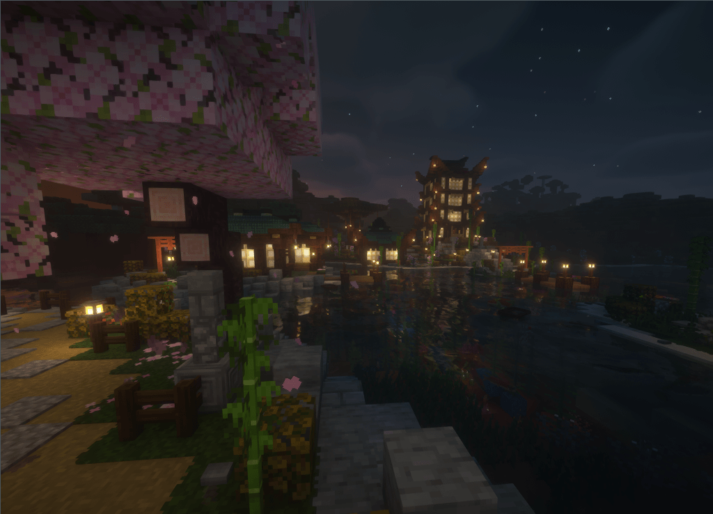 Japanese town