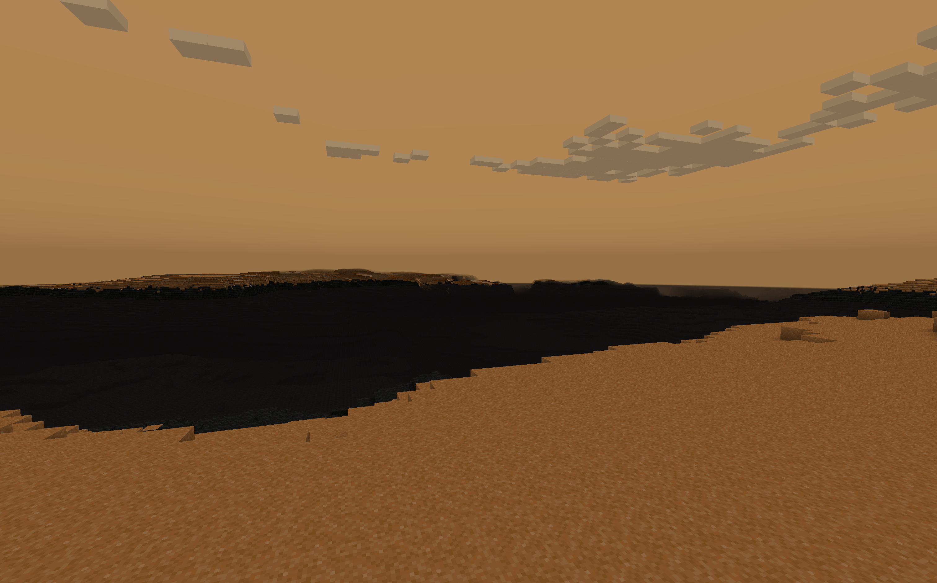 Titan features seas and rivers filled with liquid methane.