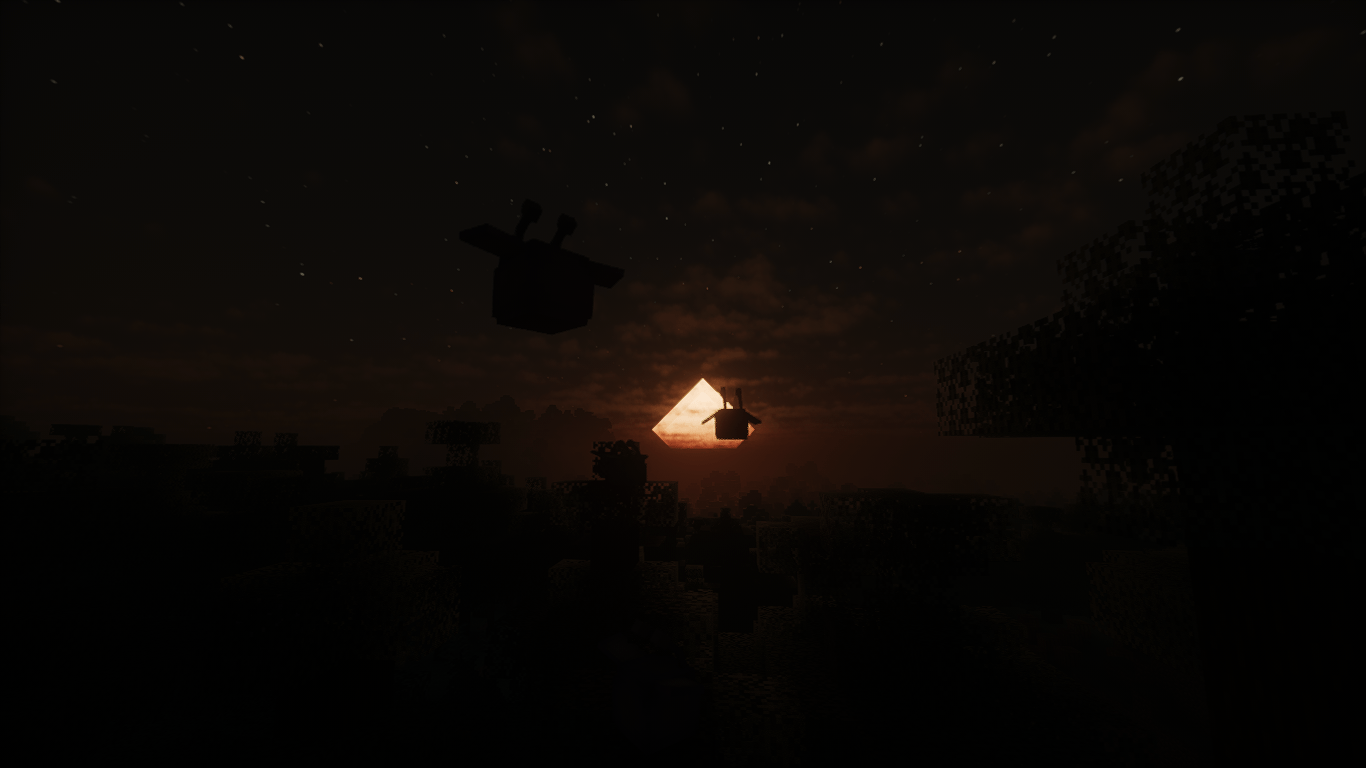 Phosphor Slimes Flying